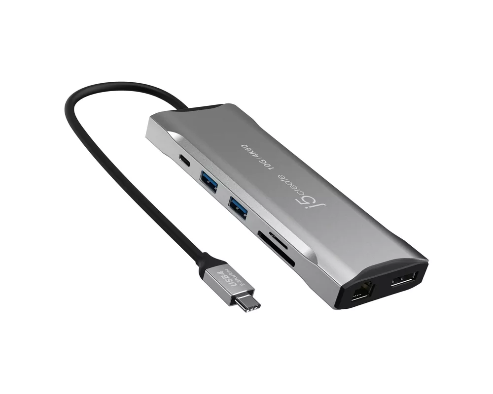 Докинг станция Докинг станция j5create JCD397 100W, 4K60 Elite USB-C, 10Gbps 3