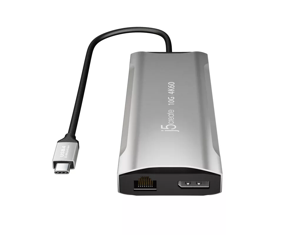 Докинг станция Докинг станция j5create JCD397 100W, 4K60 Elite USB-C, 10Gbps 4