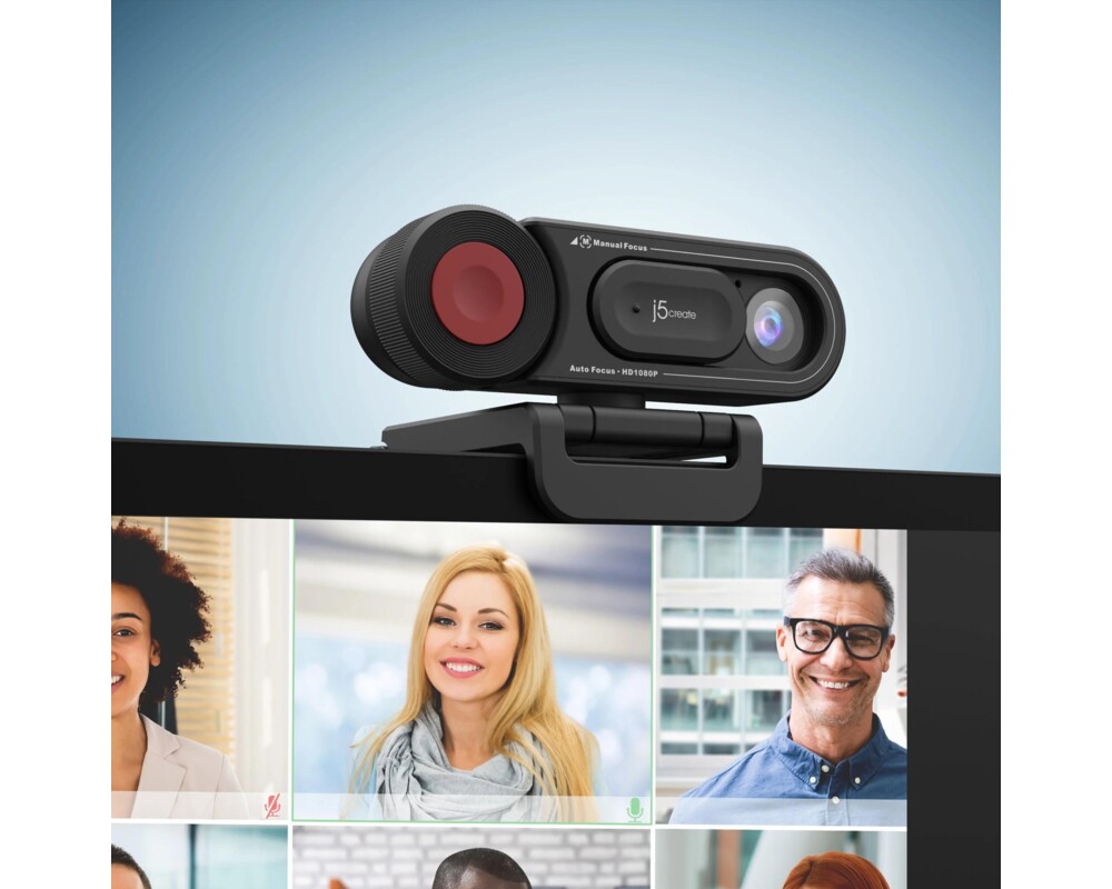 Уеб камера j5create JVU250, Full HD, Микрофон, Автоматичен и ръчен фокус 7