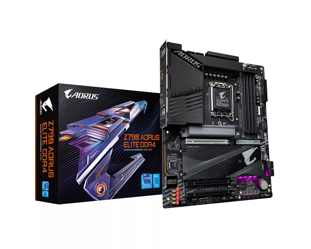 Дънна платка GIGABYTE Z790 AORUS ELITE D4 LGA 1700, DDR4, ATX 5