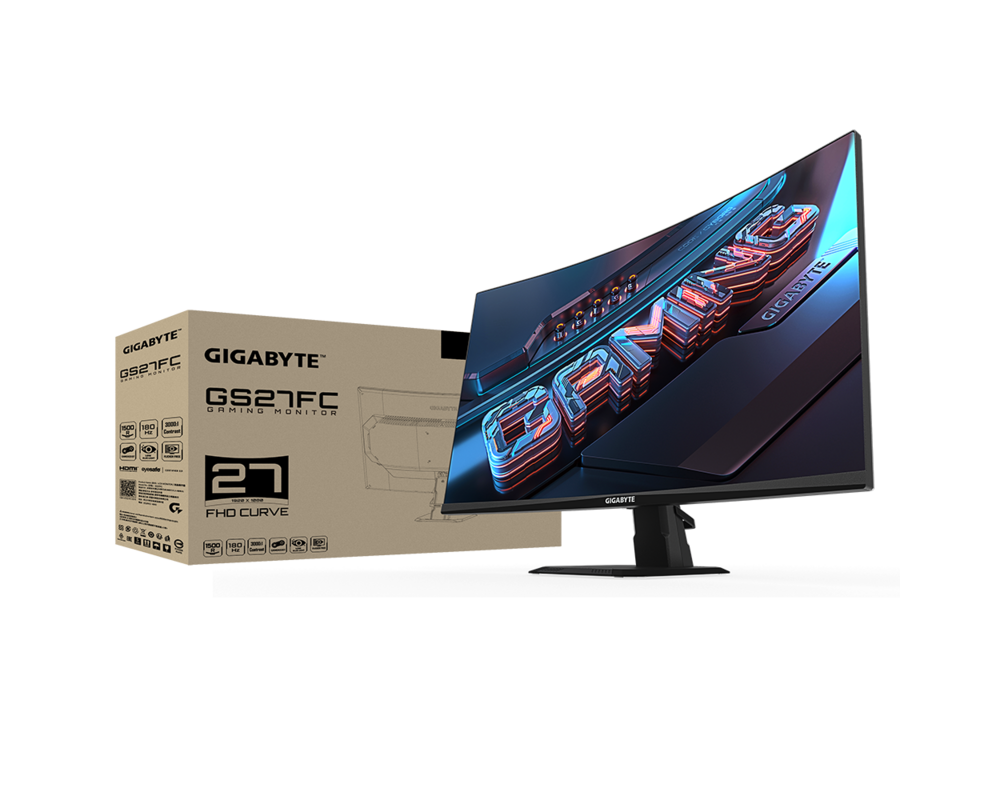 Монитор Gigabyte GS27FC, 27" VA FHD, 180Hz, 1ms 7