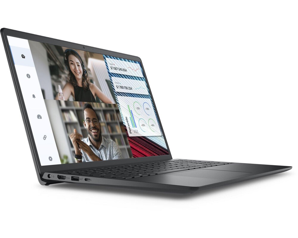 Лаптоп Dell Vostro 3520 15.6" FHD (1920x1080),Intel i5-1235U 3.30Ghz, 8GB DDR4, 512GB M.2 PCIe NVMe 2