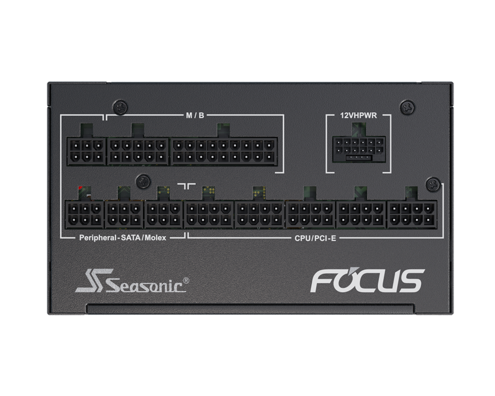 Захранване SEASONIC FOCUS GX-1000 1000W, 80+ Gold PCIe 5.0, Fully Modular 7