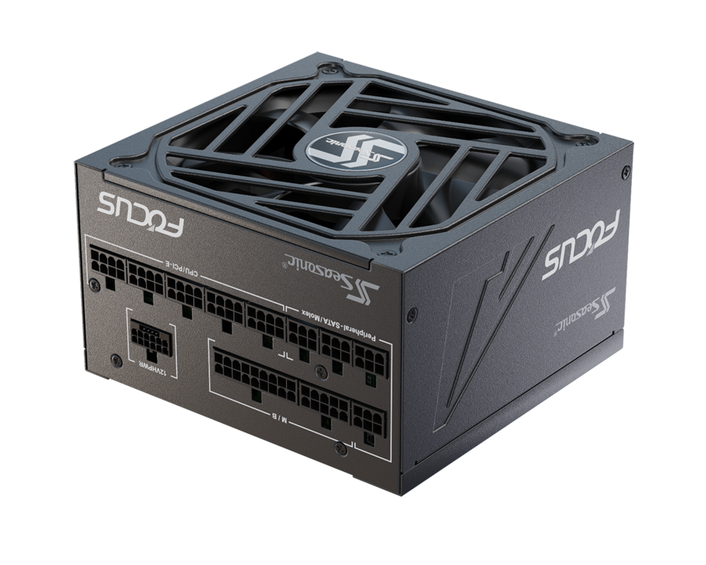 Захранване SEASONIC FOCUS GX-1000 1000W, 80+ Gold PCIe 5.0, Fully Modular 6