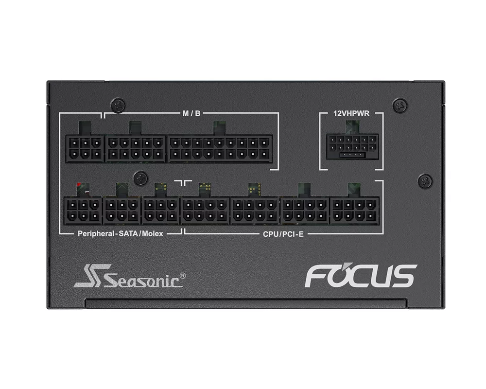 Захранване SEASONIC FOCUS GX-750 750W, 80+ Gold PCIe 5.0, Fully Modular 6