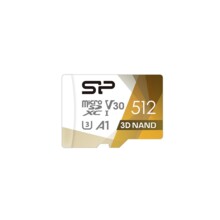  SILICON POWER memory card Superior Pro Micro SDXC 512GB UHS-I U3 V30 +adapter 686686 STXDU3V20AB-512GB на топ цена - PIC.bg