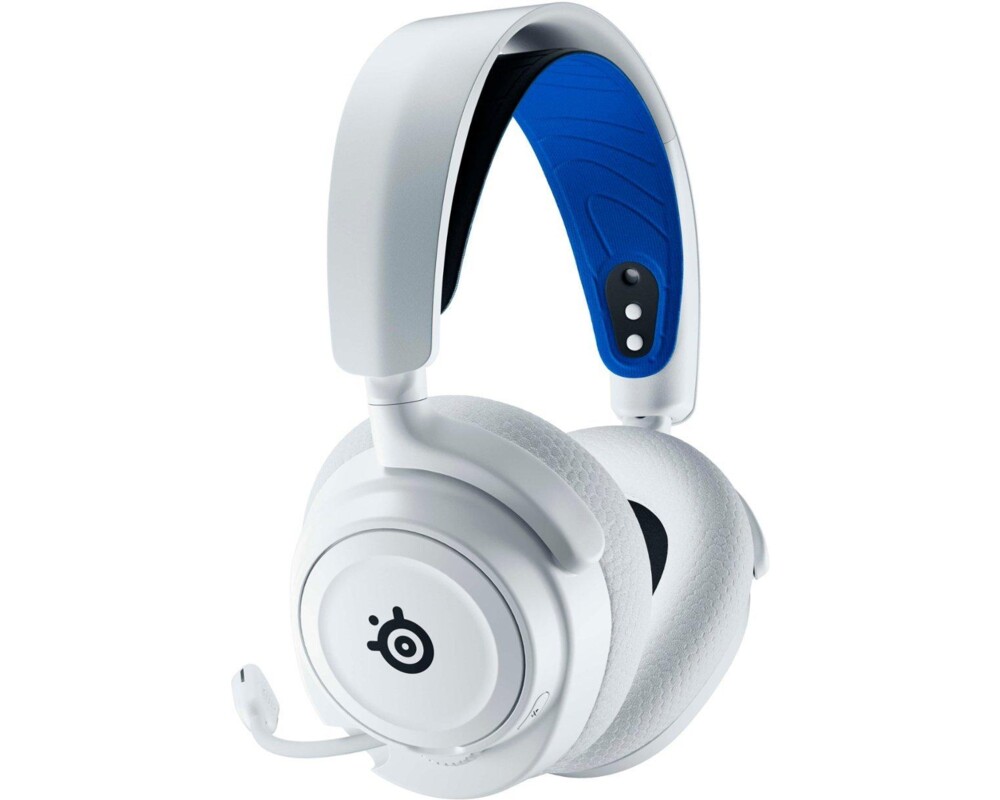Слушалки Геймърски слушалки SteelSeries Arctis Nova 7P Бяло 4