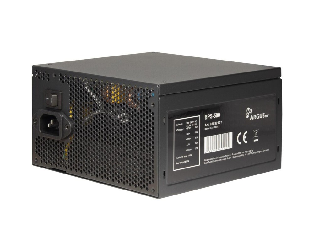 Захранване Inter Tech Argus BPS-500, 500W 80+ Bronze 2
