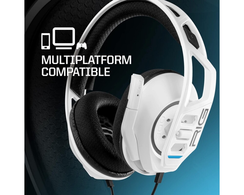 Слушалки Геймърски слушалки Nacon RIG 300 PRO HS - Бяло 2
