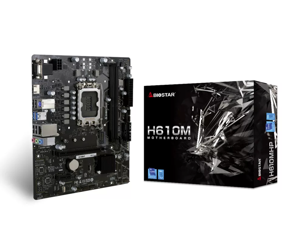 Дънна платка BIOSTAR H610MHP D4, Socket 1700 4