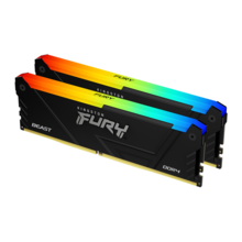  32GB(2x16GB Kingston FURY Beast Black RGB DDR4 686906 KF432C16BB2AK2-32 на топ цена - PIC.bg
