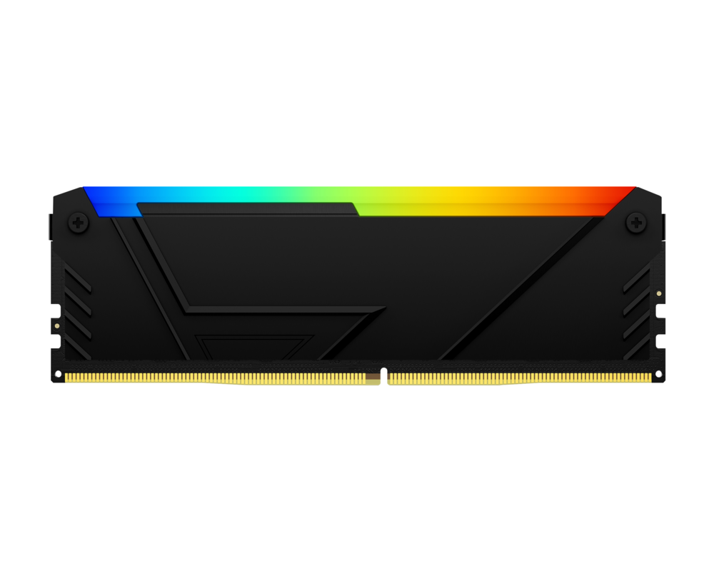 Памет 32GB(2x16GB Kingston FURY Beast Black RGB DDR4 3