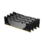 <span>Памет</span> Kingston FURY Renegade Black 64GB(4x16GB) DDR4 3600MHz CL16 KF436C16RB12K4/64 <span class='catalog-num-in-name'>KF436C16RB12K4-64</span> - 