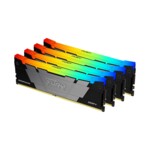 <span>Памет</span> Kingston FURY Renegade RGB 128GB(4x32GB) DDR4 3200MHz CL16 KF432C16RB2AK4/128 <span class='catalog-num-in-name'>KF432C16RB2AK-128</span> - 
