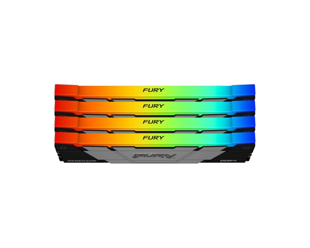 Памет Kingston FURY Renegade RGB 32GB(4x8GB) DDR4 3200MHz CL16 KF432C16RB2AK4/32 2