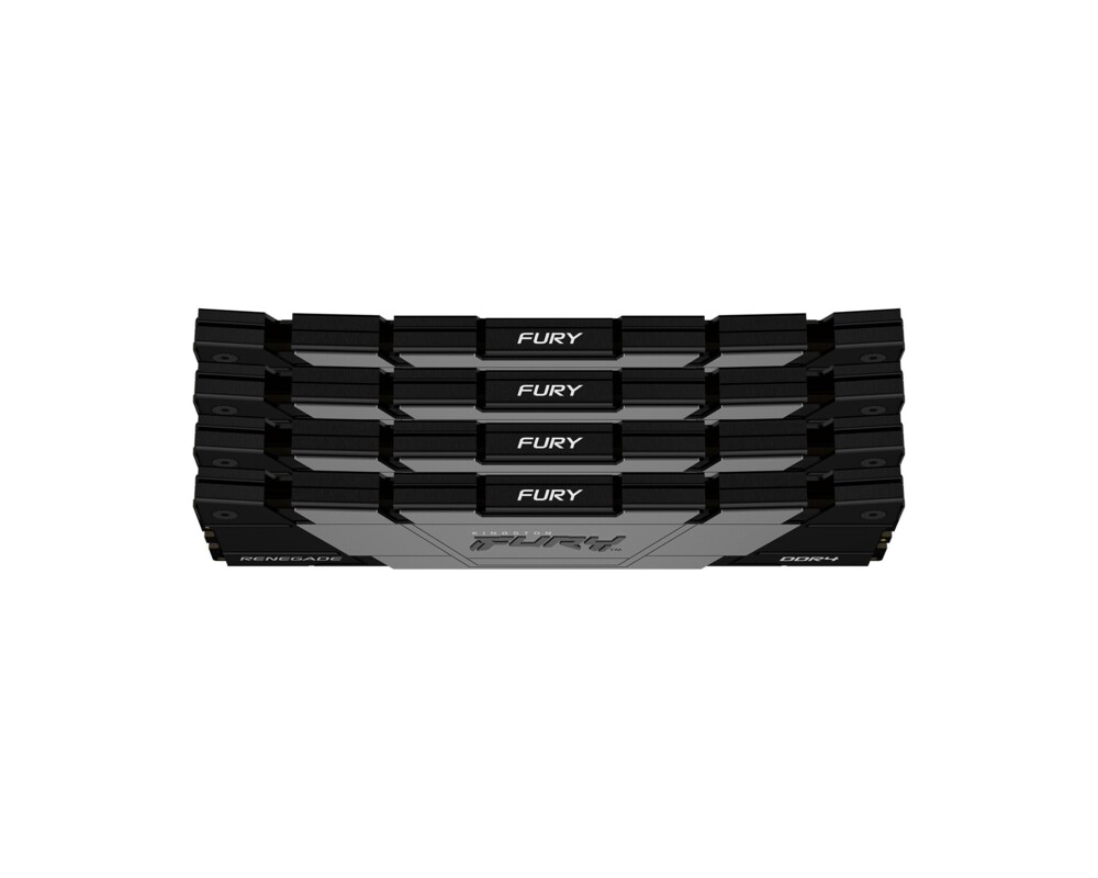 Памет Kingston FURY Renegade Black 128GB(4x32GB) DDR4 3200MHz CL16 KF432C16RB2K4/128 2