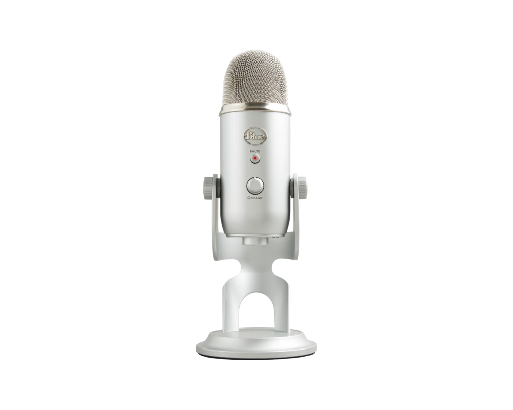 Микрофон Logitech Blue YETI - Silver 2