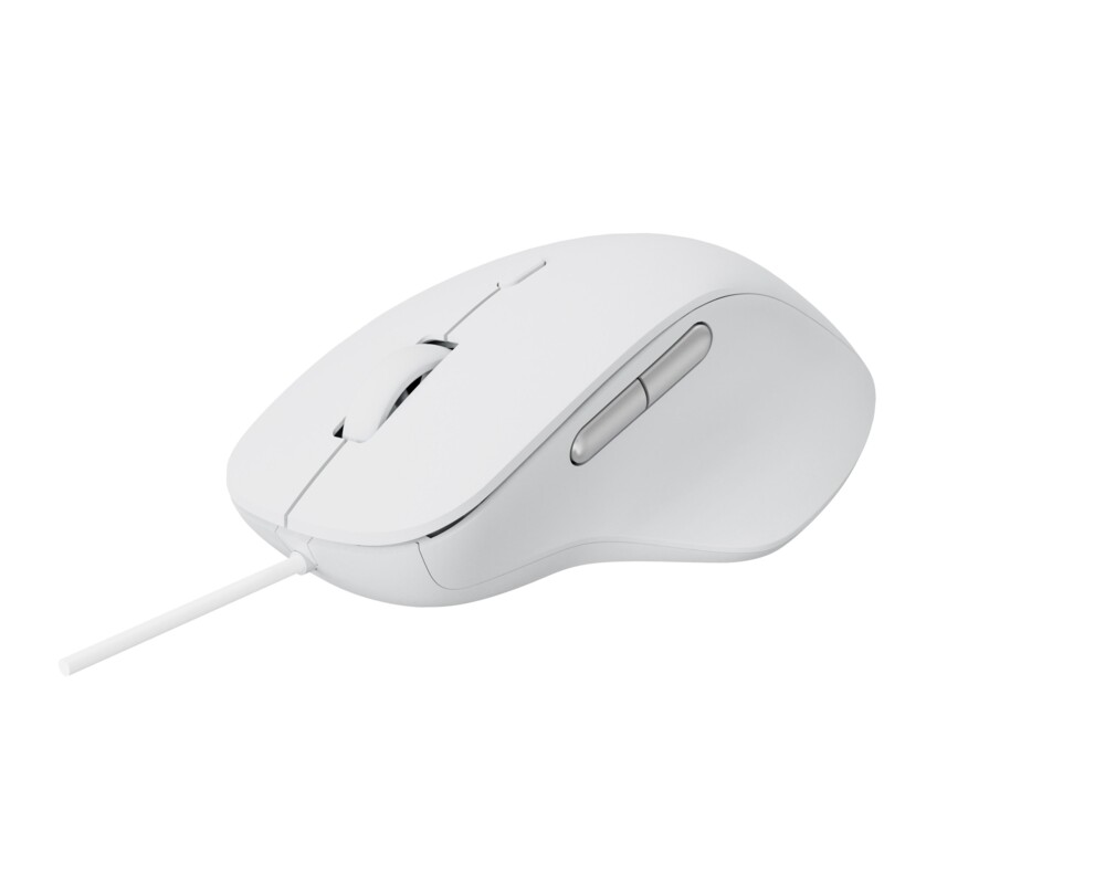 Мишка Жична оптична мишка RAPOO N500 Silent, Безшумна, Бяла 2