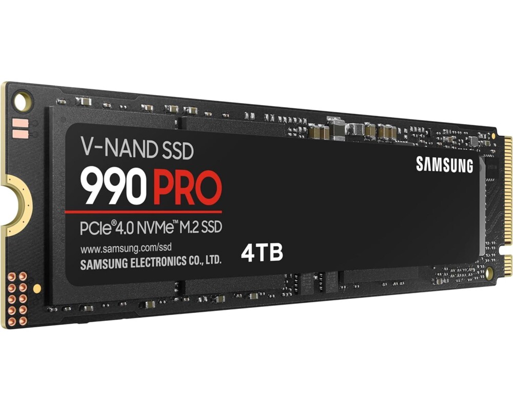 SSD Samsung SSD 990 PRO 4TB PCIe 4.0 NVMe 2.0 M.2 MZ-V9P4T0BW 7
