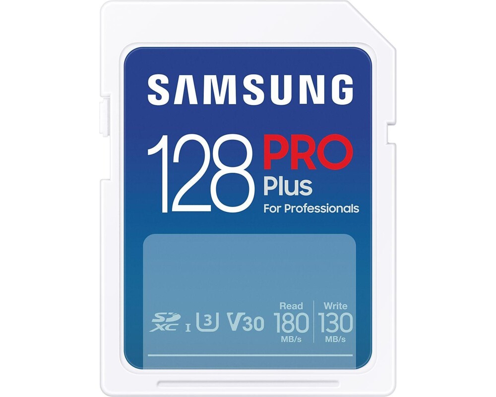 Флаш карта Samsung PRO Plus, SD Card, 128GB, USB Четец, Бяла 4