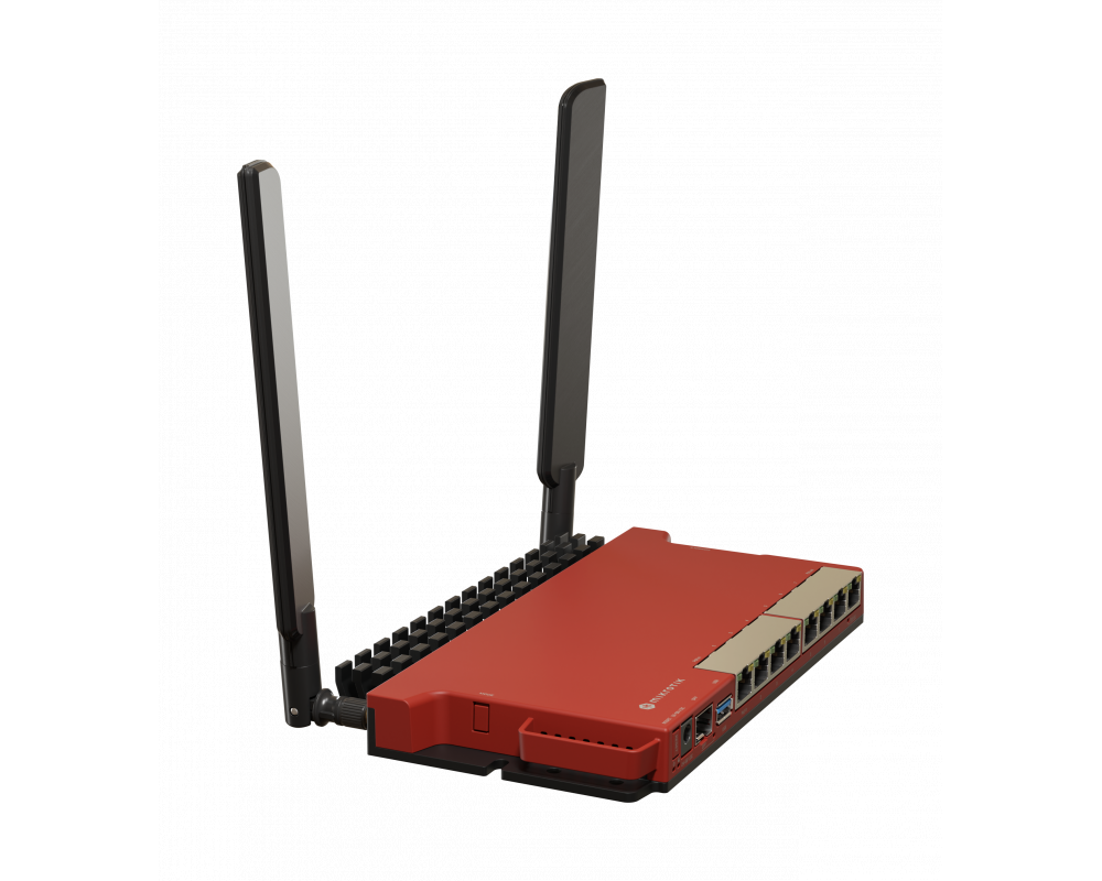 Рутер MikroTik L009UiGS-2HaxD-IN, 2.4 GHz, PoE 4