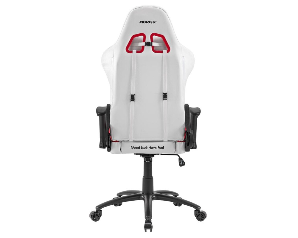 Геймърски стол FragON 2X White/Red 8