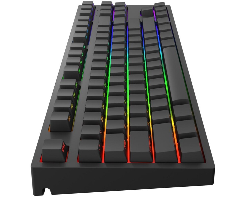 Клавиатура Геймърскa механична клавиатура Dark Project KD87A Black TKL PBT - HS Gateron Optical Red Switch, RGB 7