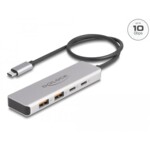 <span>USB хъб</span> Delock 64230, USB-C - 2 x USB-C, 2 x USB-A, 10 Gbps <span class='catalog-num-in-name'>DELOCK-64230</span> - 