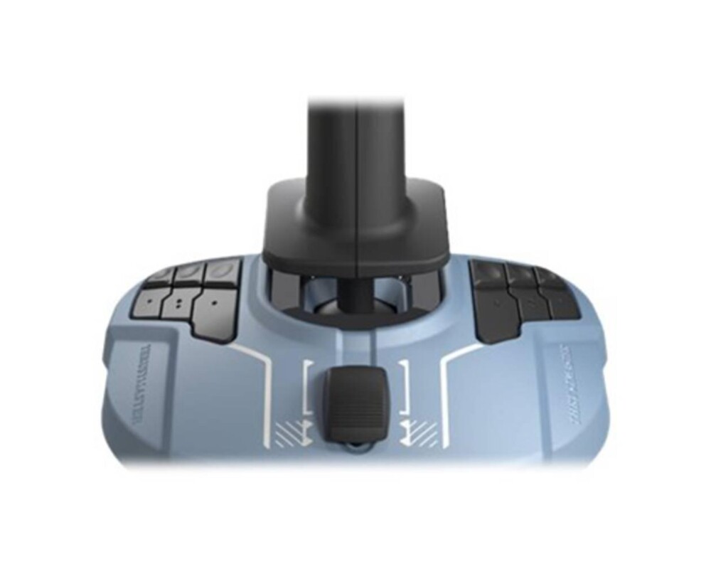 Джойстици и Геймпадове Жичен Thrustmaster TCA Officer Pack Airbus Edition, авиосимулатор за PC, Черен/Син 4