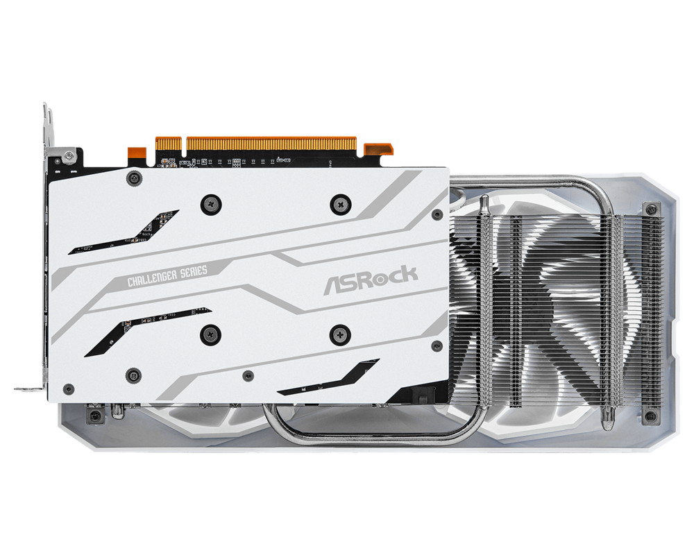 Видеокарта Видеокарта ASRock AMD Radeon RX 6600 Challenger White 8GB 5