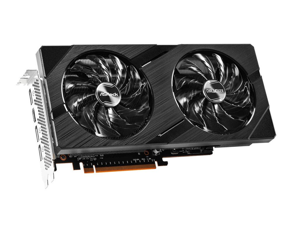 Видеокарта ASRock Intel Arc A580 Challenger OC 8GB GDDR6 2