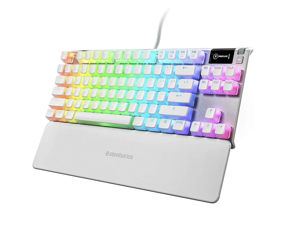Клавиатура Механична Геймърскa клавиатура Steelseries Apex 7 Ghost TKL Red Switch 2