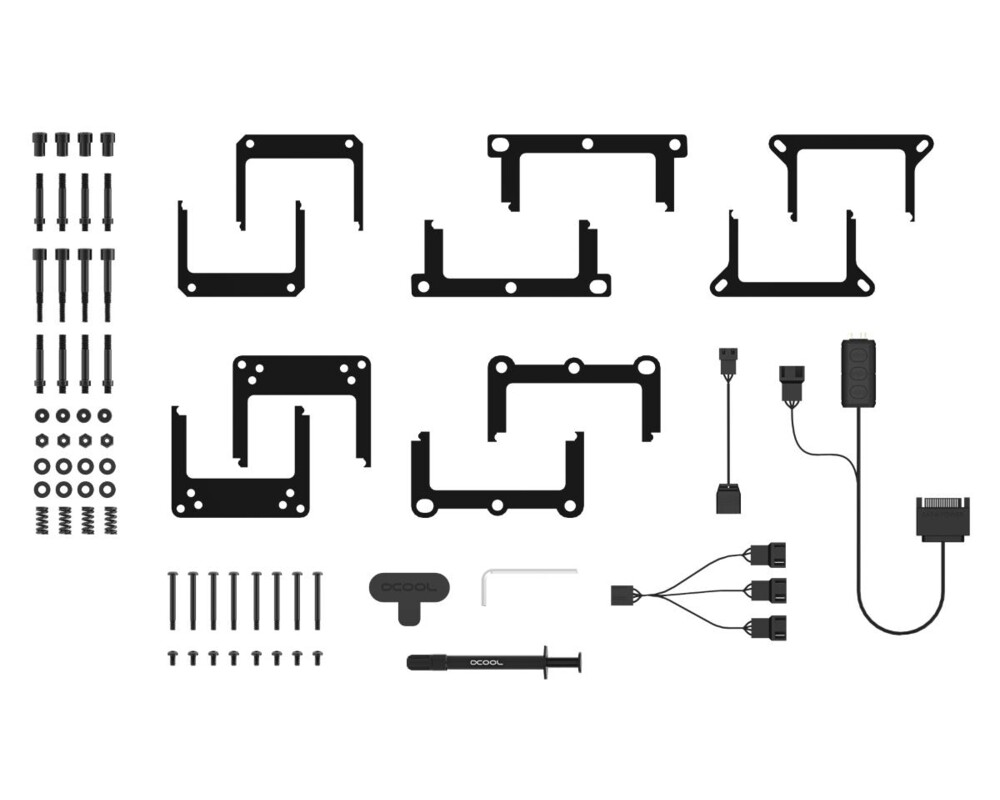 Охладител за процесор Водно AIO Охлаждане Alphacool Eisbaer Pro Aurora 240 9