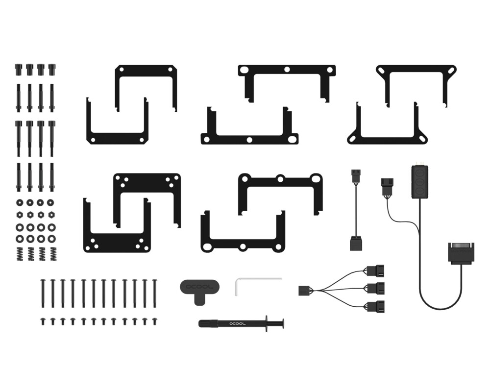 Охладител за процесор Водно AIO Охлаждане Alphacool Eisbaer Pro Aurora 360 9