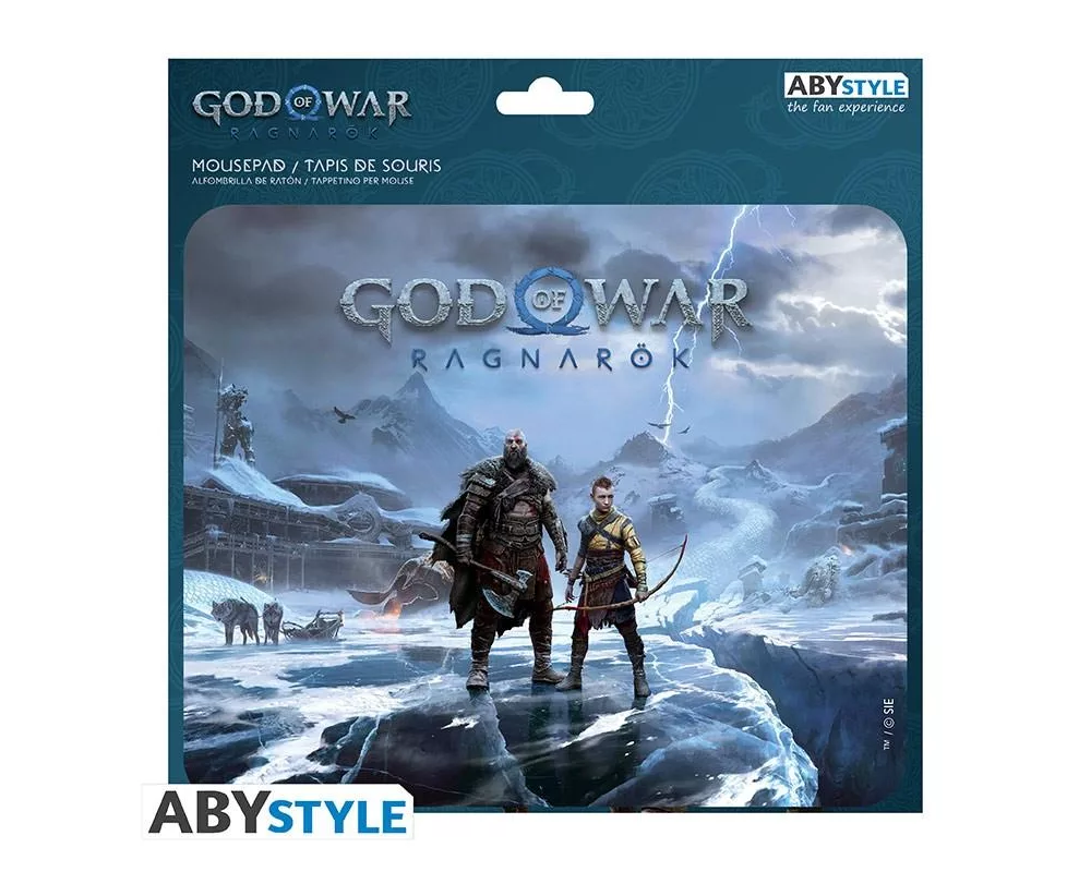 Пад за мишка Геймърски ABYSTYLE GOD OF WAR - Ragnarok 2