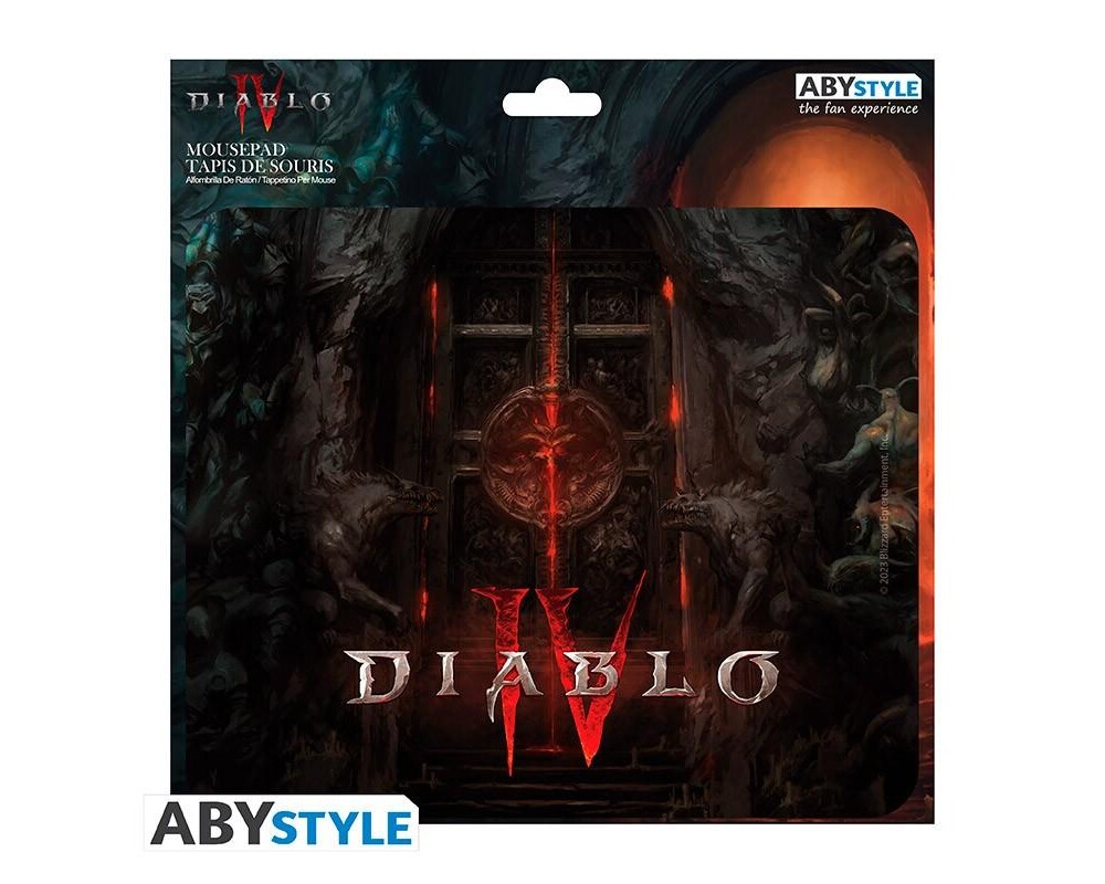 Пад за мишка Геймърски ABYSTYLE Diablo - Hellgate