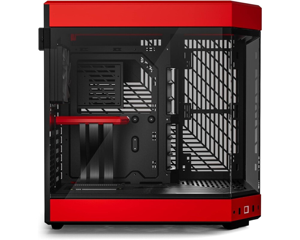 Кутия HYTE Y60 Tempered Glass, Mid-Tower, Бяло и Черно 3
