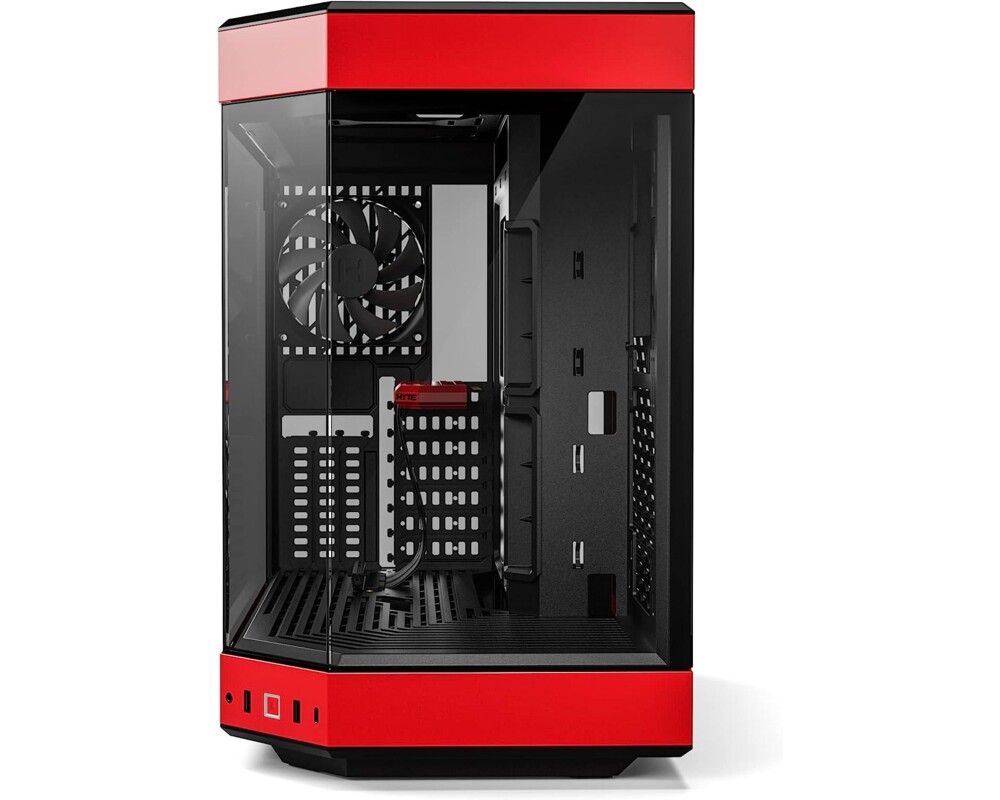 Кутия HYTE Y60 Tempered Glass, Mid-Tower, Бяло и Черно 2