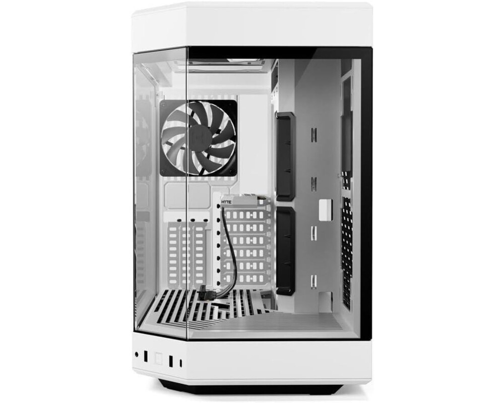 Кутия HYTE Y60 Tempered Glass, Mid-Tower, Бяло 2