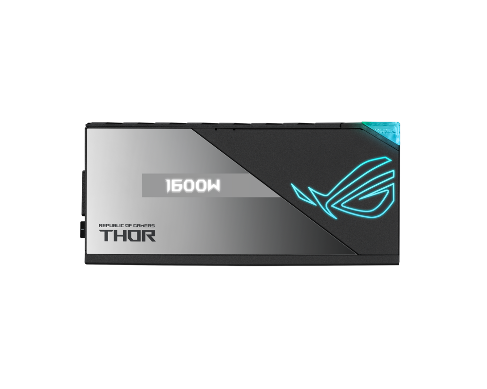 Захранване ASUS ROG THOR 1600W Titanium Power Supply Digital Power Control ROG heatsinks PCIe Gen 5.0 3