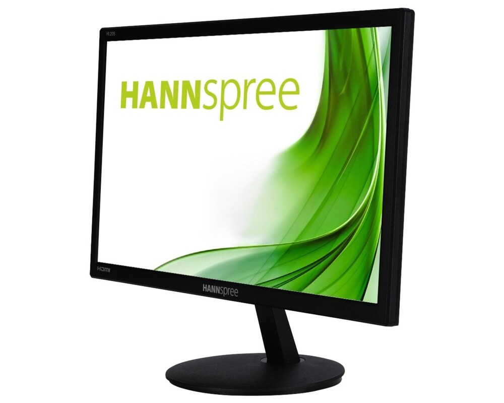 Монитор HANNSPREE HL205HPB, LED, 19.5 inch, Wide, Full HD, D-Sub, HDMI, Черен 3