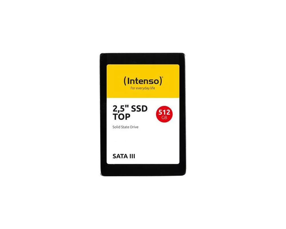 SSD Intenso TOP, 2.5", 512 GB, SATA3 2