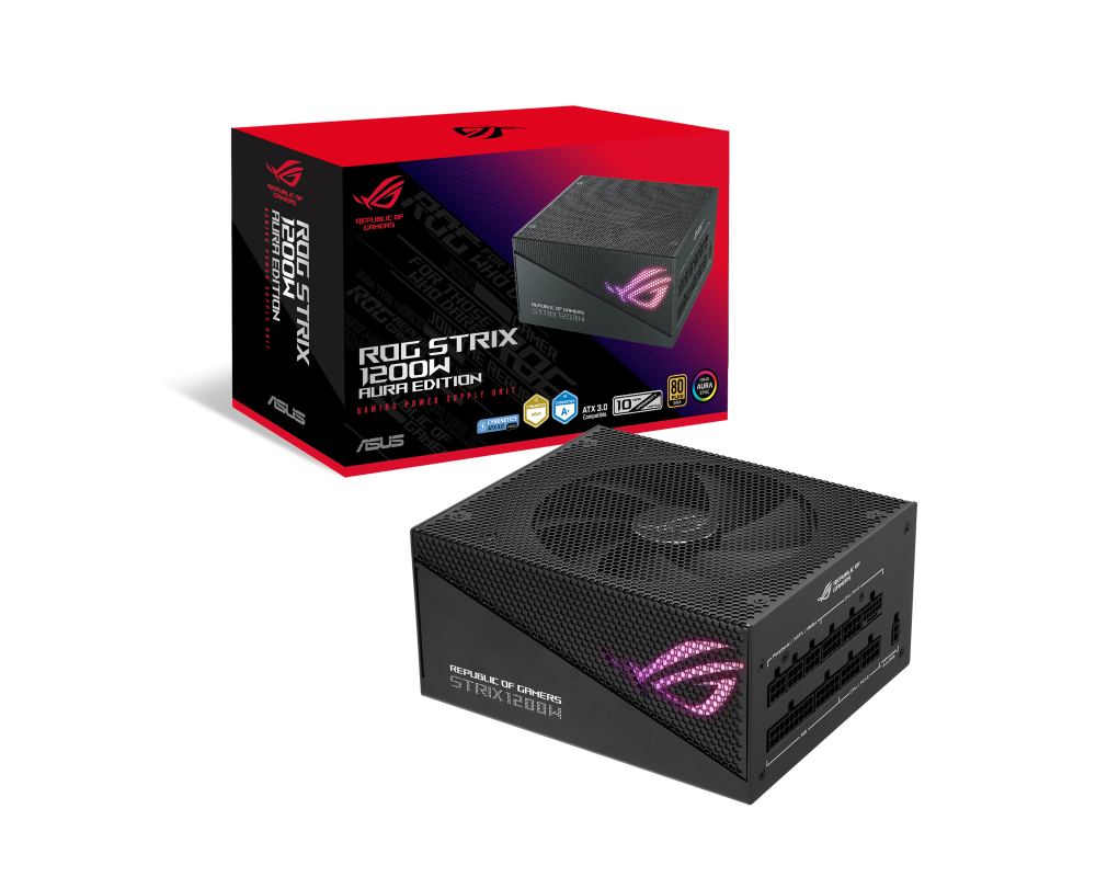 Захранване ASUS ROG Strix 1200W Gold Aura Edition Fully Modular Power Supply 80+ Gold 12