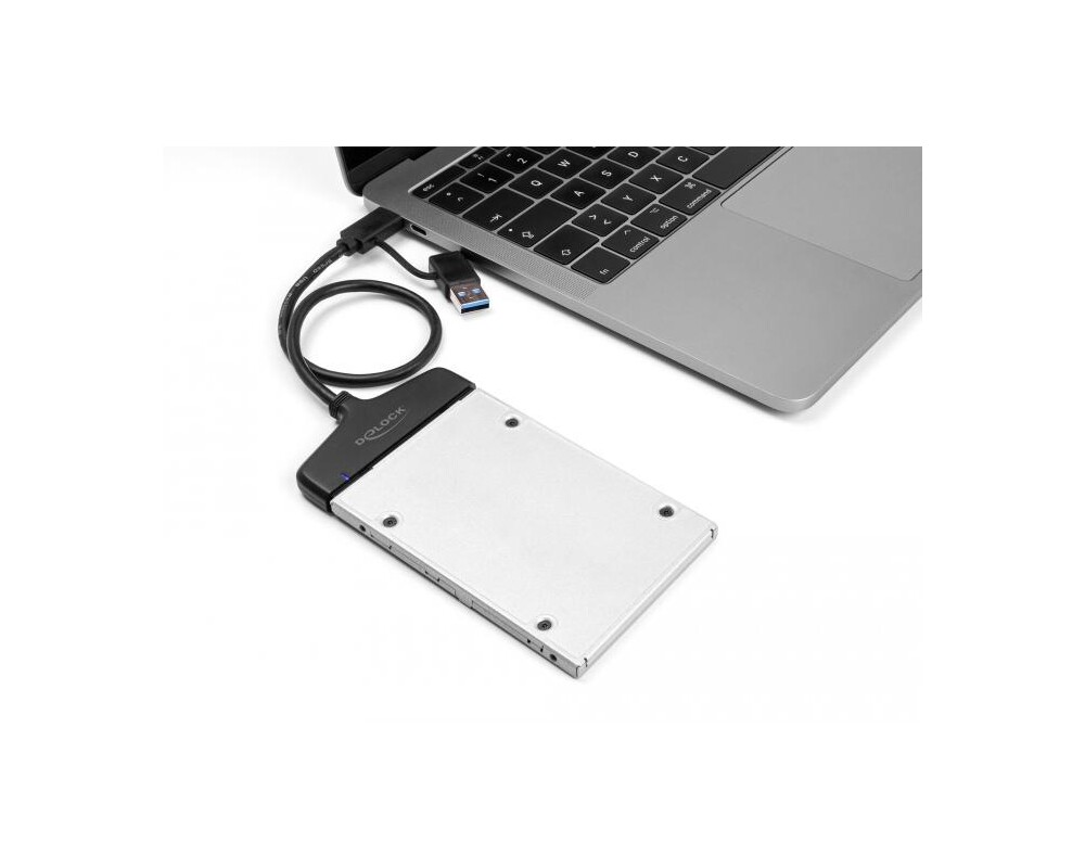 Адаптери RAID Delock, USB-C / USB-A - SATA 6 Gb/s 3