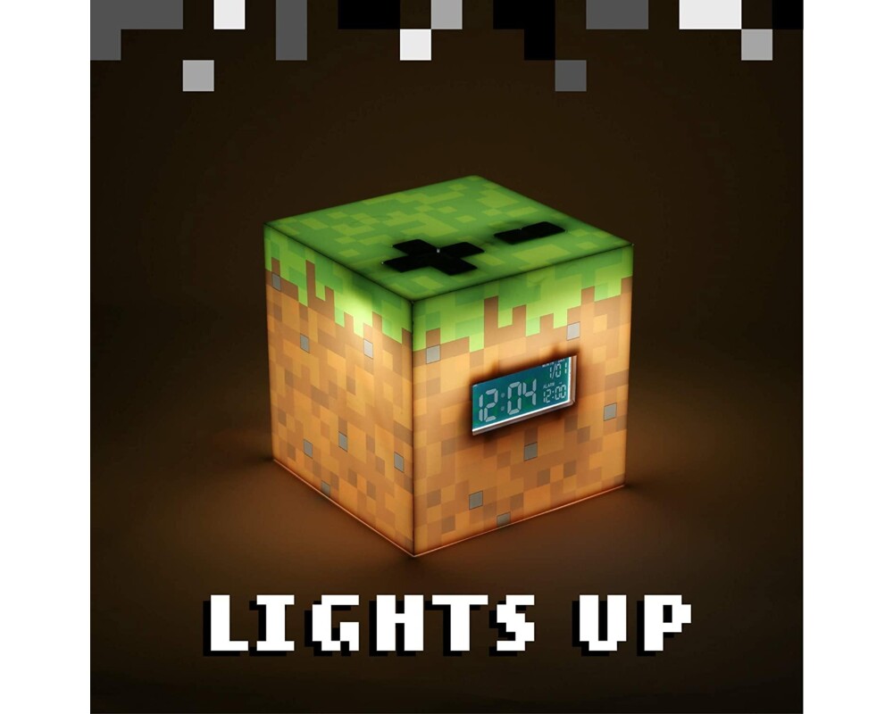 Фигурка Часовник/будилник Paladone Minecraft Alarm Clock 4