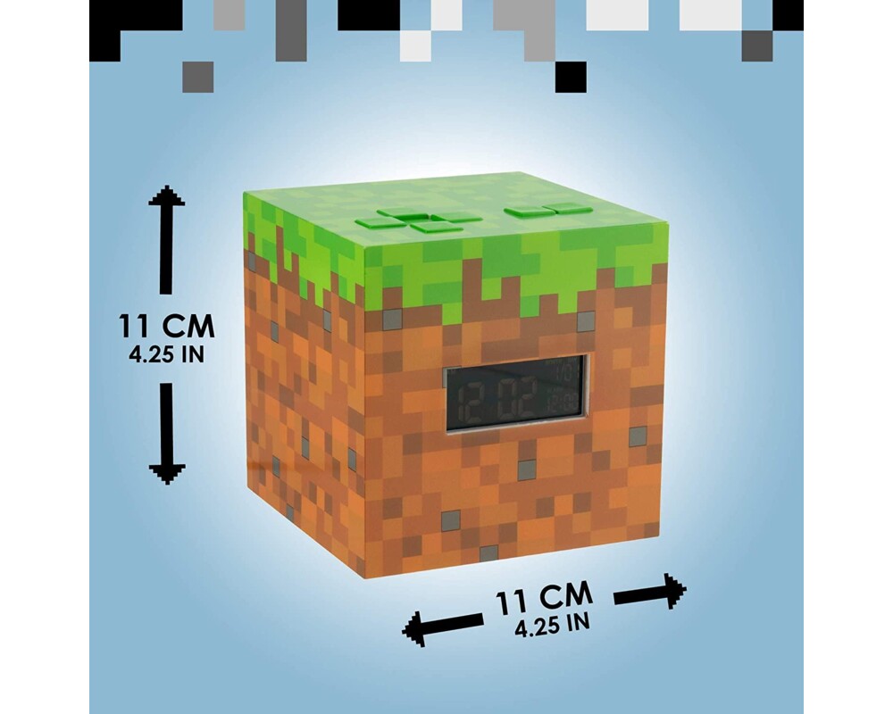 Фигурка Часовник/будилник Paladone Minecraft Alarm Clock 2