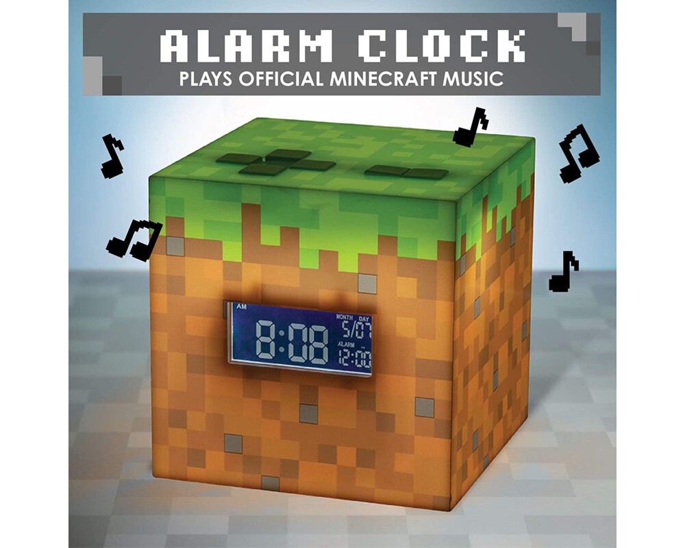 Фигурка Часовник/будилник Paladone Minecraft Alarm Clock 3
