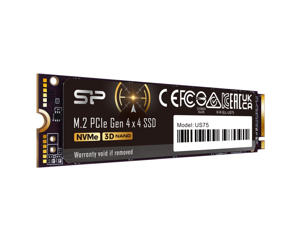 SSD SSD Silicon Power US75 2TB M.2-2280, PCIe, Gen 4x4 NVMe 2