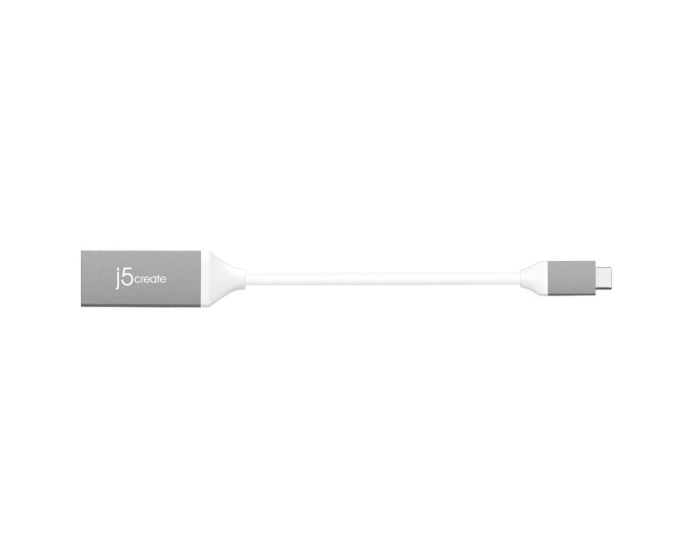 Адаптери j5create JCA153G, USB-C към 4K HDMI, Сив 3