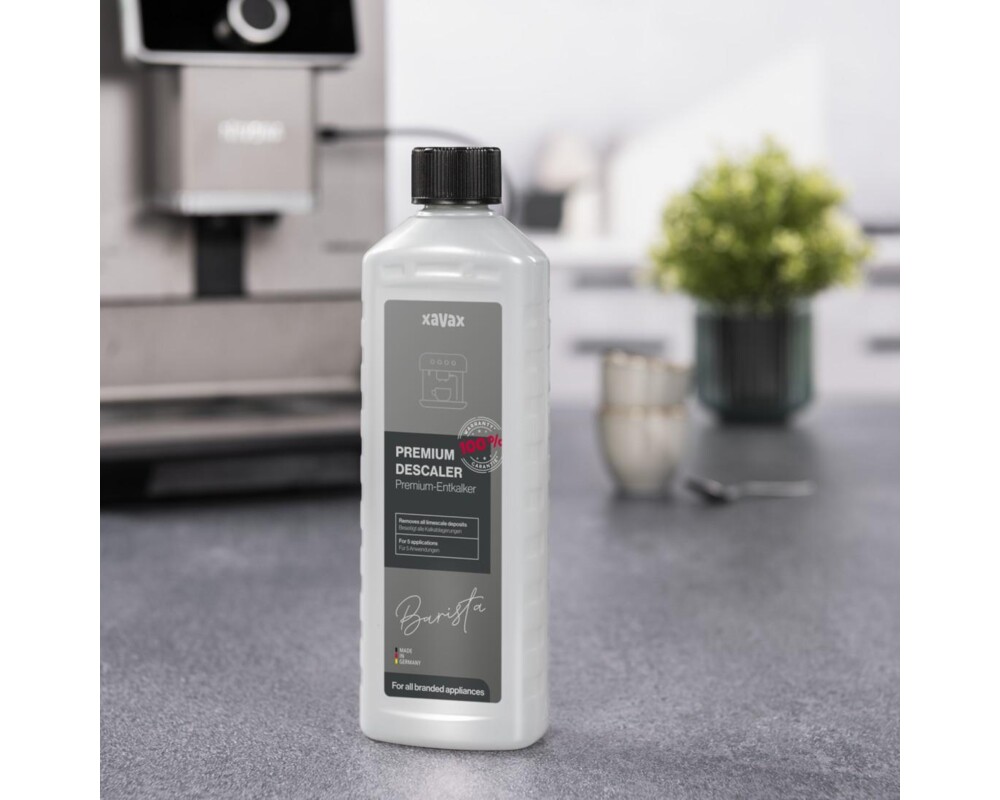 Почистващ продукт Антикалциращ препарат XAVAX Premium за  кафе машини 500ml, 111283 3